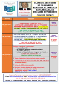 Plan des cours formation pratique en comptabilit+® fiscalit+® DECEMBRE 2018-1