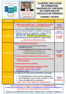 Plan des cours formation pratique en comptabilit+® fiscalit+® D+®cembre 2018 et Janvier 2019-1