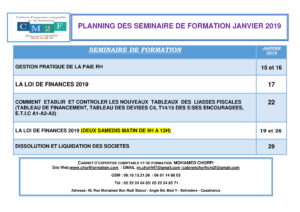 SEMINAIRE DE FORMATION JANVIER 2019-1