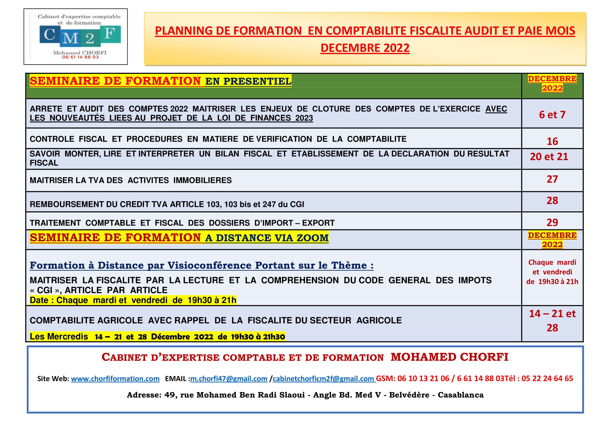 01-PLANNING DES SEMINAIRES DE FORMATION DECEMBRE ANNEE 2022-1