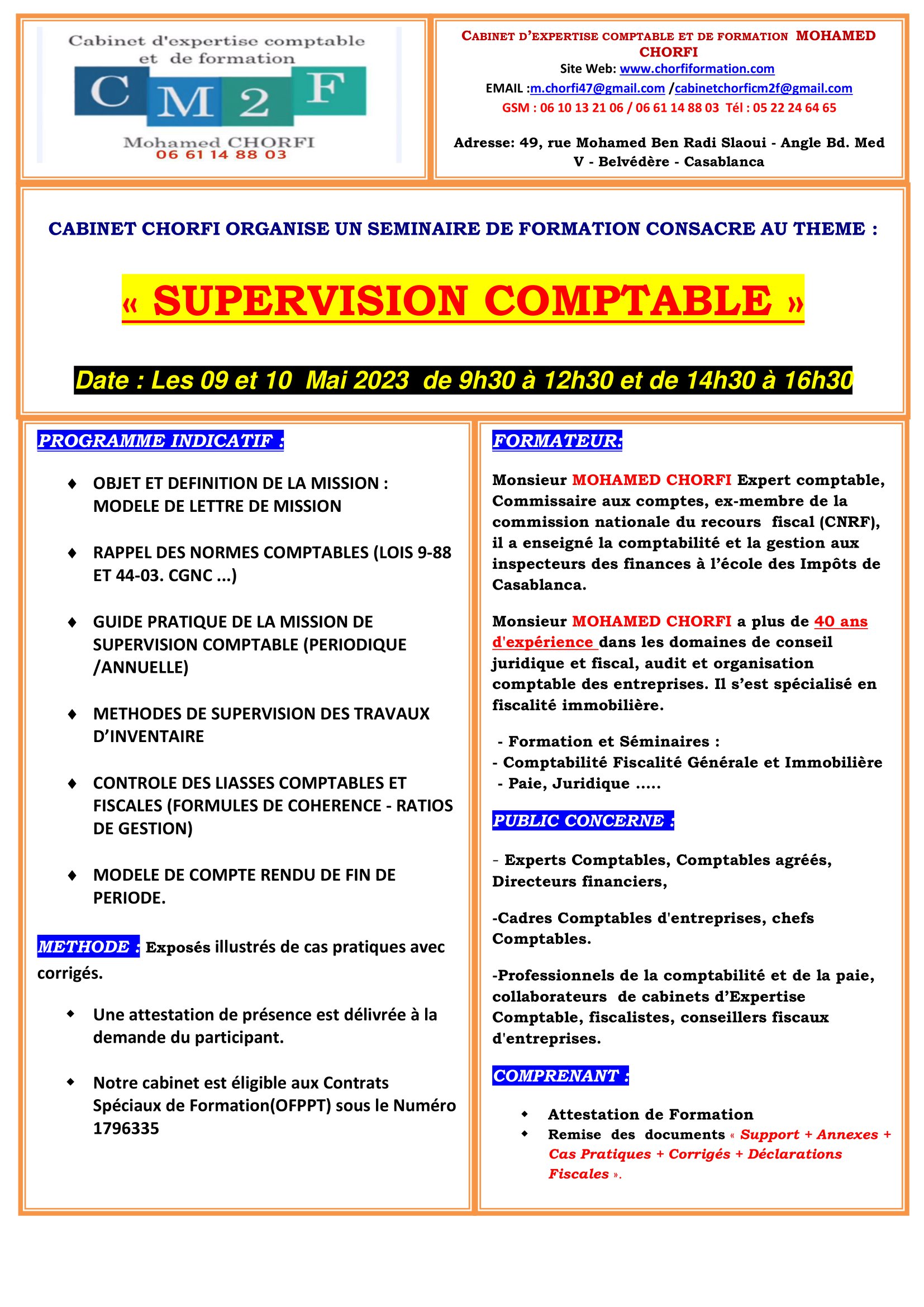 01-SEMINAIRE Supervision comptable