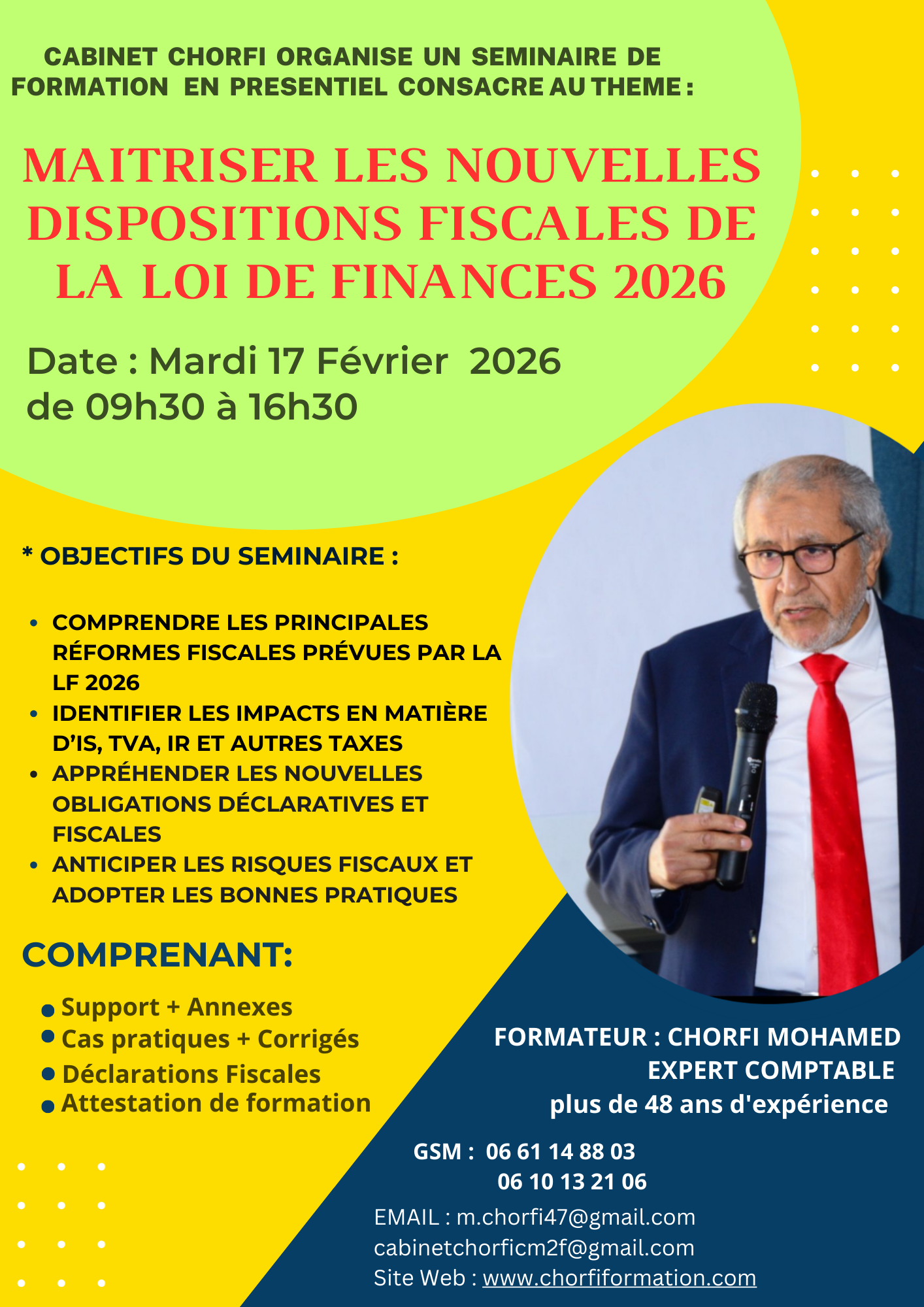 Séminaire sur la loi de finances 2026